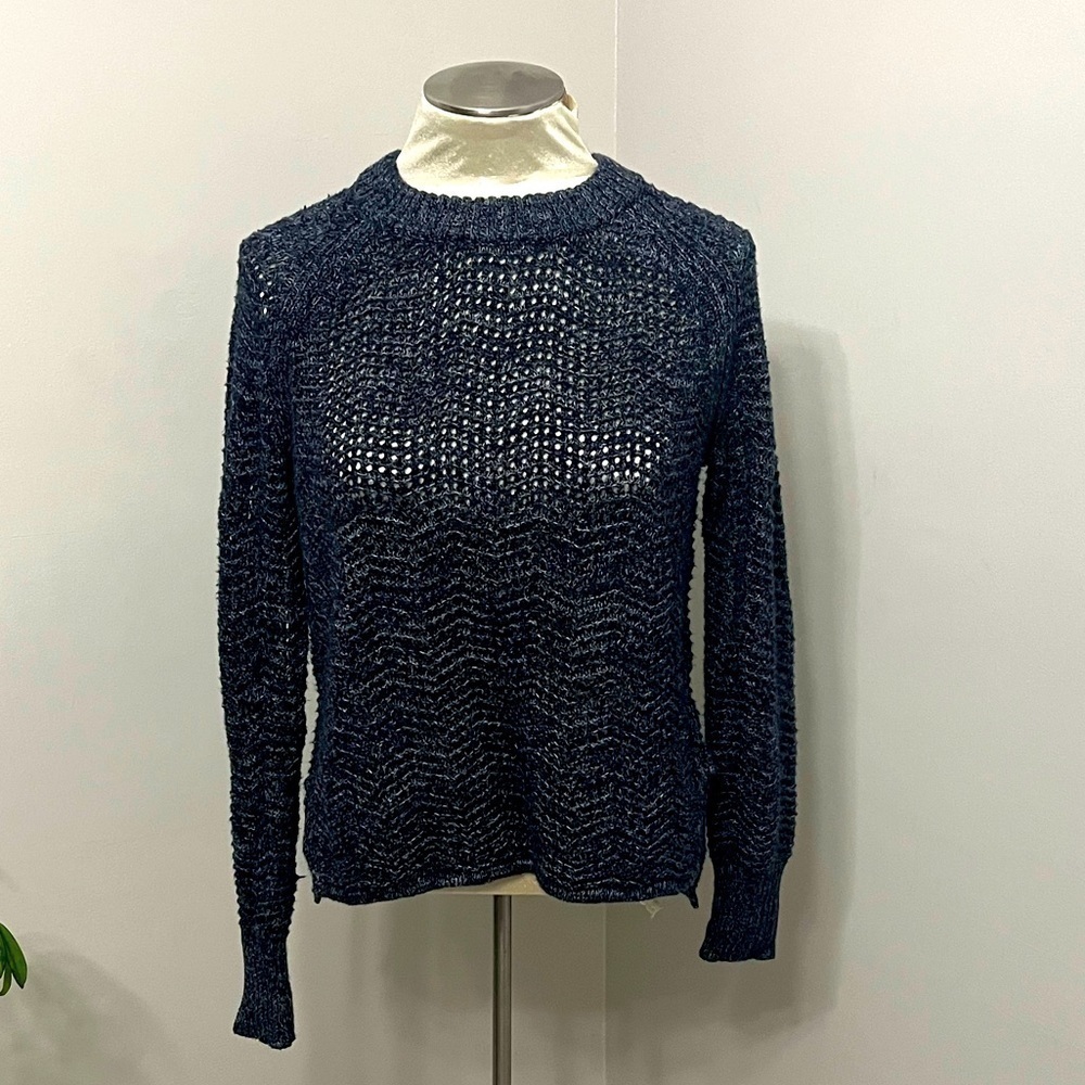Sanctuary for Anthropologie open stitch sweater S